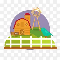 农场扁平化图标7-空若网 农场扁平化图标7-空若网