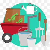 农场扁平化图标3-空若网 农场扁平化图标3-空若网