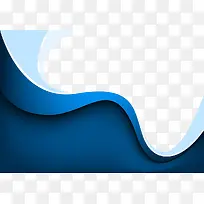 矢量蓝色边框-空若网 矢量蓝色边框-空若网