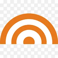 橙色拱形图-空若网 橙色拱形图-空若网