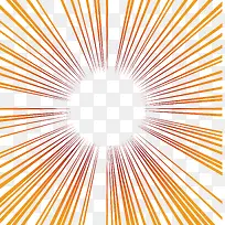 橙色放射-空若网 橙色放射-空若网