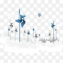 卡通风车-空若网 卡通风车-空若网