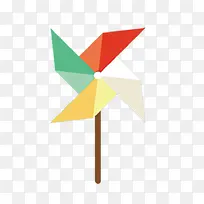 彩色风车-空若网 彩色风车-空若网