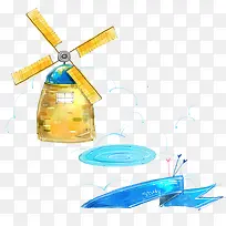 卡通风车-空若网 卡通风车-空若网