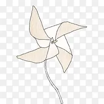 卡通手绘创意风车-空若网 卡通手绘创意风车-空若网