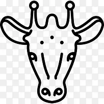 长颈鹿图标-空若网 长颈鹿图标-空若网