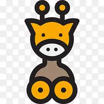 长颈鹿图标-空若网 长颈鹿图标-空若网