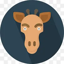 长颈鹿图标-空若网 长颈鹿图标-空若网