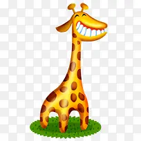 可爱动物长颈鹿-空若网 可爱动物长颈鹿-空若网