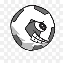 手绘卡通足球模型-空若网 手绘卡通足球模型-空若网