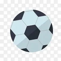 矢量扁平化足球-空若网 矢量扁平化足球-空若网
