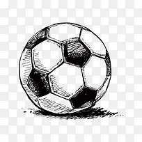 手绘足球-空若网 手绘足球-空若网