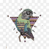 手绘卡通鸟-空若网 手绘卡通鸟-空若网