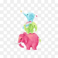 卡通手绘大象-空若网 卡通手绘大象-空若网