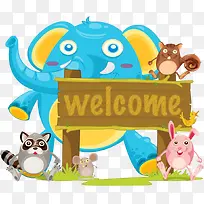 卡通动物-空若网 卡通动物-空若网