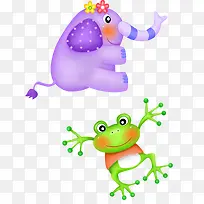 卡通大象-空若网 卡通大象-空若网