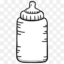 手绘奶瓶-空若网 手绘奶瓶-空若网