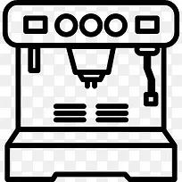 咖啡机图标-空若网 咖啡机图标-空若网
