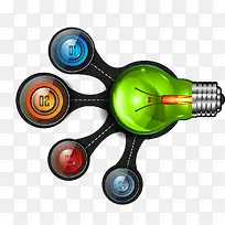 创意灯泡科技-空若网 创意灯泡科技-空若网