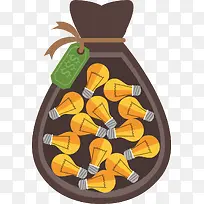 创意袋子灯泡-空若网 创意袋子灯泡-空若网