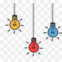 卡通创意灯泡-空若网 卡通创意灯泡-空若网