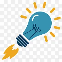 卡通手绘灯泡创意-空若网 卡通手绘灯泡创意-空若网