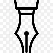 钢笔图标-空若网 钢笔图标-空若网