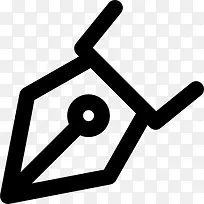 笔尖图标-空若网 笔尖图标-空若网