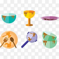 矢量污渍-空若网 矢量污渍-空若网