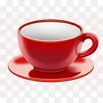 红色咖啡杯-空若网 红色咖啡杯-空若网