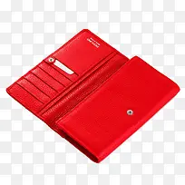 红色装卡钱包-空若网 红色装卡钱包-空若网