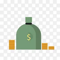 扁平化商业金融钱袋-空若网 扁平化商业金融钱袋-空若网