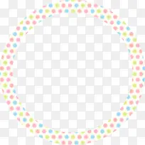 彩色夏季圈圈装饰-空若网 彩色夏季圈圈装饰-空若网