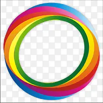 彩色圆环-空若网 彩色圆环-空若网