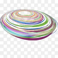 立体彩色圆环-空若网 立体彩色圆环-空若网
