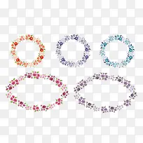 手绘卡通圆环圆边框-空若网 手绘卡通圆环圆边框-空若网