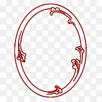 古典圆环花边边框-空若网 古典圆环花边边框-空若网