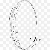黑色创意圆环设计-空若网 黑色创意圆环设计-空若网