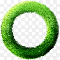 绿草设计圆环创意-空若网 绿草设计圆环创意-空若网