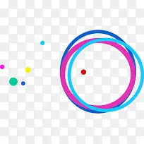 卡通彩色圆环-空若网 卡通彩色圆环-空若网
