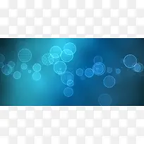 圆环蓝色背景-空若网 圆环蓝色背景-空若网