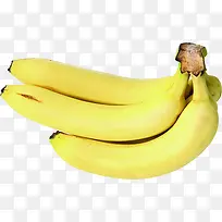 黄色新鲜水果香蕉-空若网 黄色新鲜水果香蕉-空若网