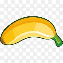 手绘黄色香蕉可爱-空若网 手绘黄色香蕉可爱-空若网