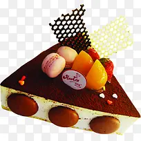 节日三角形蛋糕三明治-空若网 节日三角形蛋糕三明治-空若网