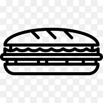 三明治图标-空若网 三明治图标-空若网