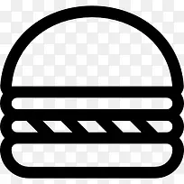 汉堡图标-空若网 汉堡图标-空若网