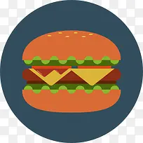 汉堡图标-空若网 汉堡图标-空若网