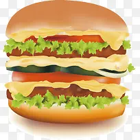 汉堡包矢量水果-空若网 汉堡包矢量水果-空若网
