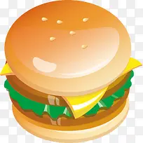 汉堡png矢量素材-空若网 汉堡png矢量素材-空若网
