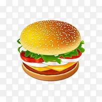 卡通肯德基汉堡-空若网 卡通肯德基汉堡-空若网